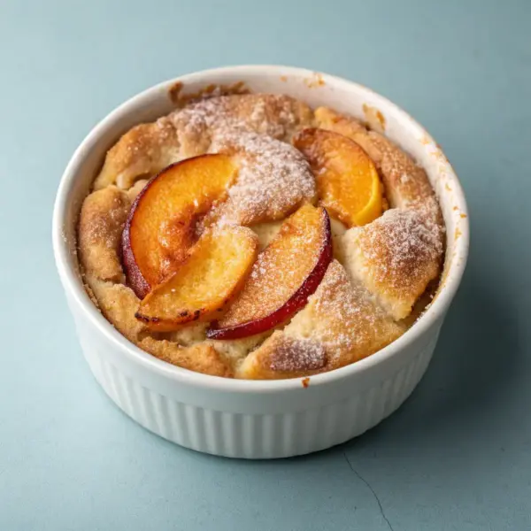 Miniature Peach Cobbler